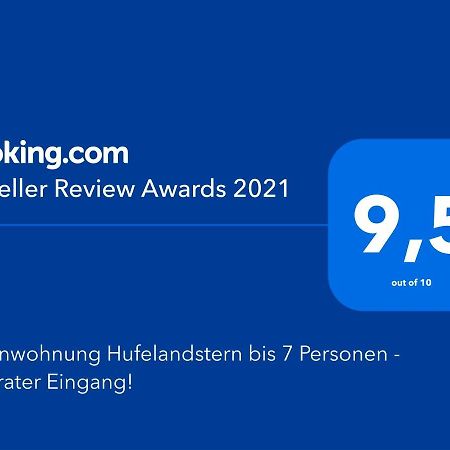 Ferienwohnung Hufelandstern Bis 7 Personen - Mit E-Ladesaeule! バート・ヴィルドゥンゲン エクステリア 写真